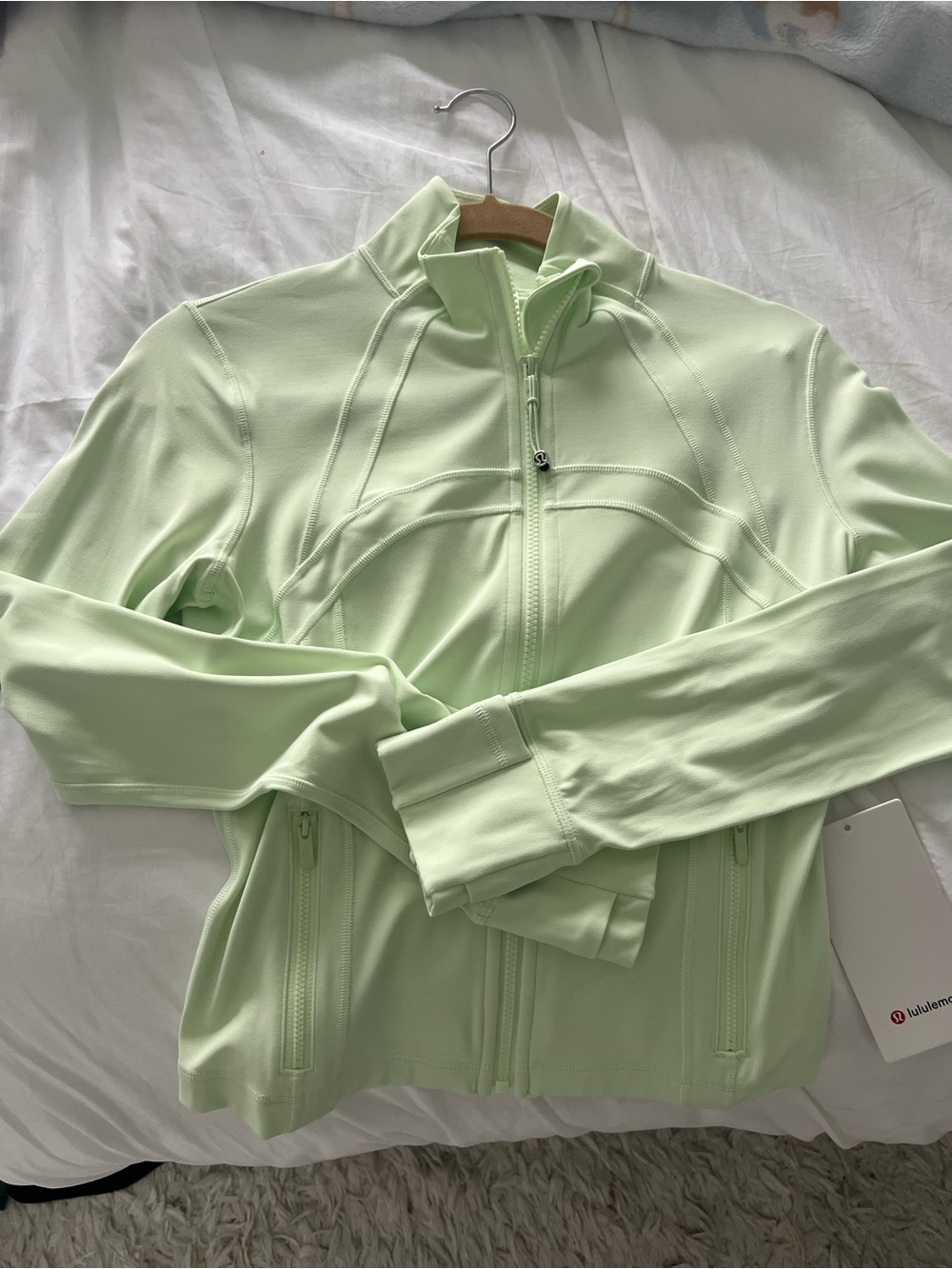 Lululemon Define Jacket Cropped Matcha Magic - Picture 1 of 6